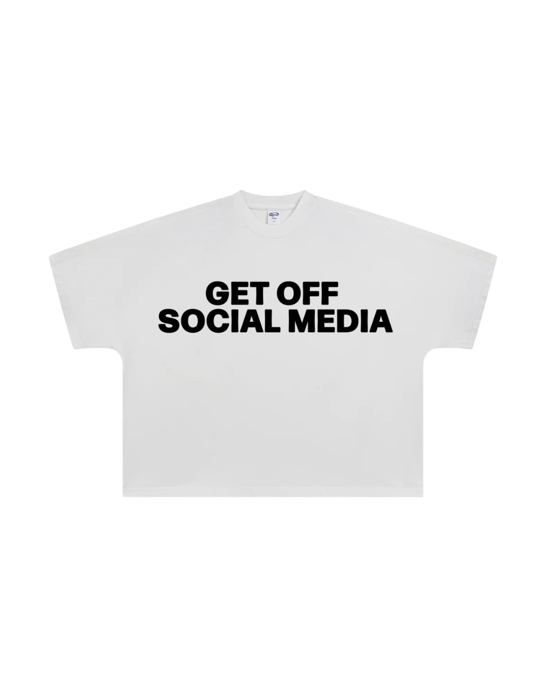 BLACKOUT OVERSIZED TEE