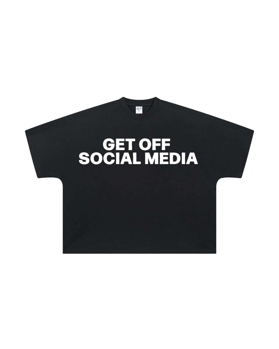BLACKOUT OVERSIZED TEE