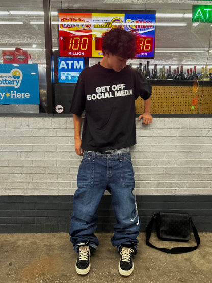 BLACKOUT OVERSIZED TEE