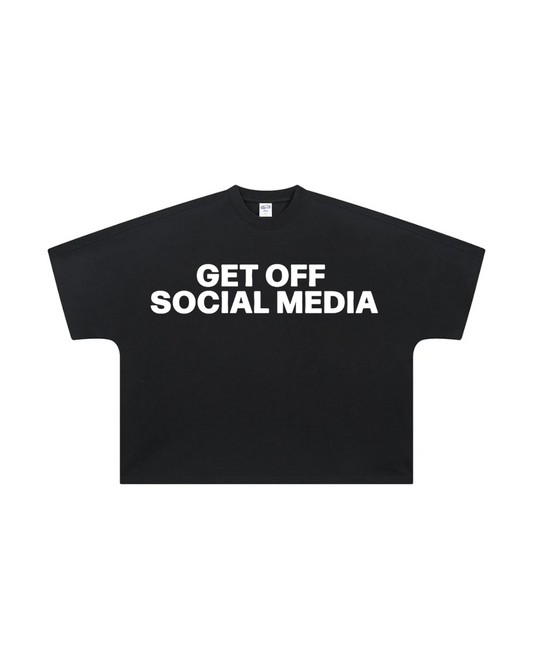 BLACKOUT OVERSIZED TEE